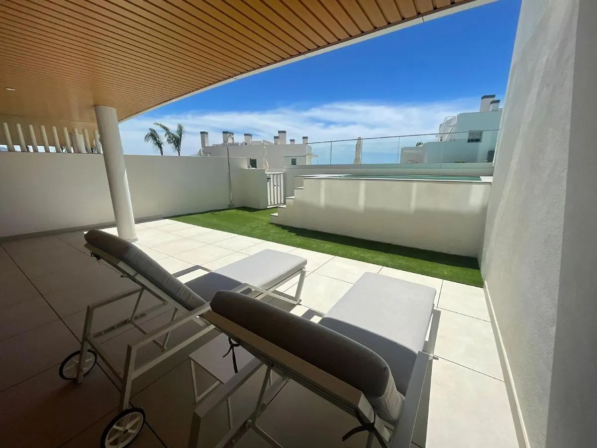 High End Large Ground Floor With Luxury Private Pool And Sea Views Apartment Malaga 0*,